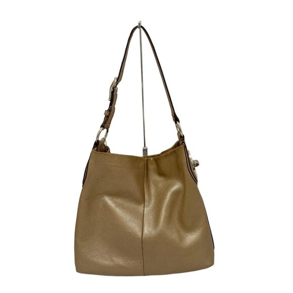 COACH Penelope leather shoulder bag Beige Leather - Shoulder Bag - Picture 3 of 13